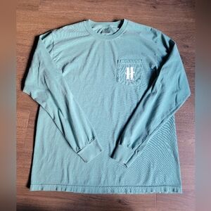 Slytherin Hogwarts Inspired Long Sleeve - Large